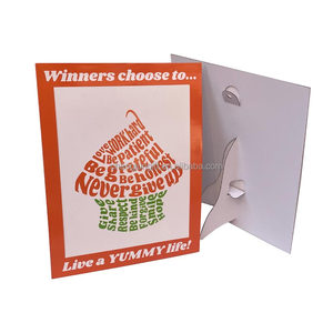 Tùy chỉnh thực hiện quà tặng kinh doanh bánh nghệ thuật giấy Khung ảnh phù hợp với 8x10 ảnh, treo hoặc đứng giấy hình ảnh chủ - Product Image 1