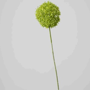 Boule d'oignon vert artificielle Greenway, branche unique, fleur en soie, décoration intérieure pour mariage - Product Image 1