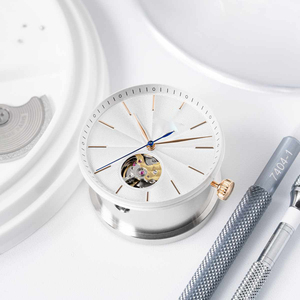 Reloj Mecánico de Mujer de 34 mm con Diseño de Corazón Abierto y Pavo Real, Resistente al Agua, con Movimiento Miyota 9029 - Product Image 4