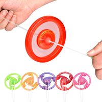Jouet à faire tourner le volant d'inertie, Spinner Fidget, spectacle de lumière coloré, ligne clignotante, corde LED, roue lumineuse pour enfants, jouets lumineux à tirer