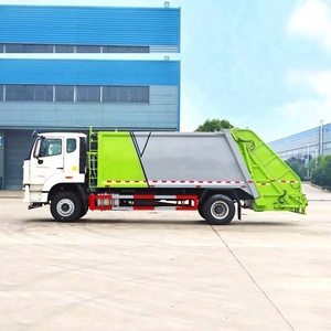 Camion compacteur de déchets HOWO 4X2 10-15CBM pour la collecte des déchets résidentiels et l'assainissement urbain - Vente directe usine - Product Image 2
