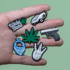 Hyb Kuaji Xu Hướng <span class=keywords><strong>2025</strong></span> Cờ Quốc Gia Tùy Chỉnh PVC Giày Charms Năm Mới Giày Ren Trang Trí - Product Image 4