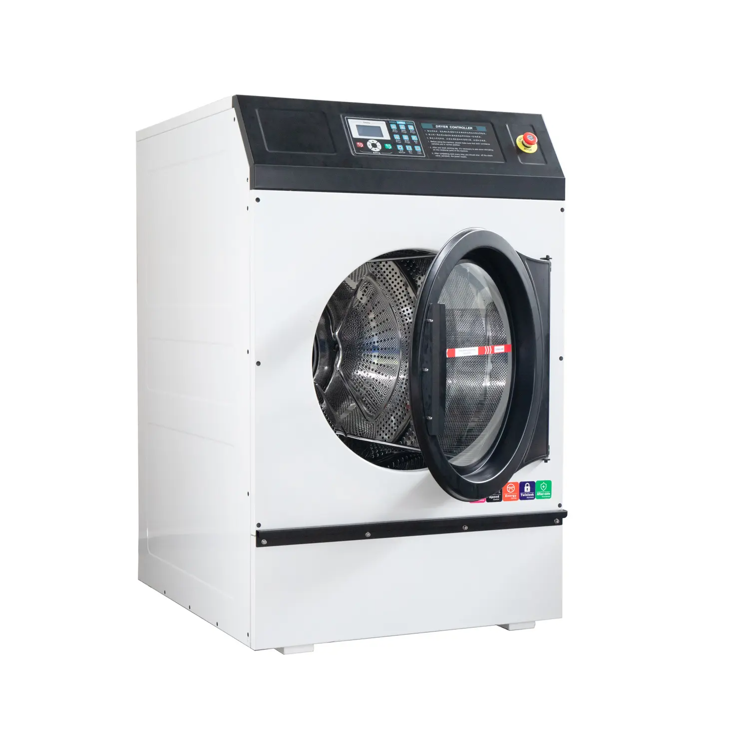 새로운 디자인 10KG 25KG 산업 세탁물 장비 옷 건조기 상업적인 세탁물 전락 건조기