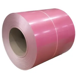 Bobina d'acciaio galvanizzata rosa di PPGI/GI