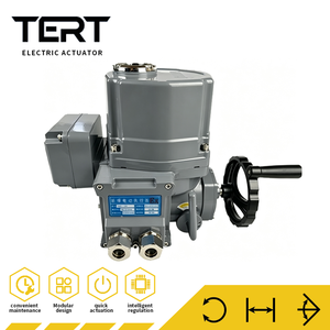 Actuador de Válvula Motorizado Eléctrico de Cuarto de Vuelta con Clasificación Exd <span class=keywords><strong>II</strong></span> BT4 para Entornos Peligrosos - Product Image 1