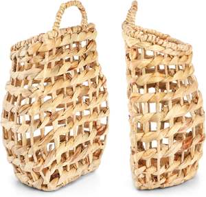 Cesta tejida a mano de yute y hierba marina OEM, cesta de flores nórdica de ratán y paja de Vietnam, precio económico - Product Image 1