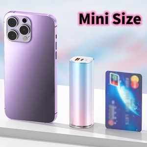 Tùy chỉnh Powerbank di động sạc nhanh nhỏ Slim khẩn cấp sạc di động 5000mAh Mini Capsule ngân hàng điện - Product Image 4