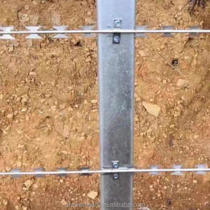 Púas Anti-escalada de 1.25m Combinadas con <span class=keywords><strong>Alambre</strong></span> de Púas BTO22, Púas de Seguridad para Paredes de Alta Seguridad - Product Image 6