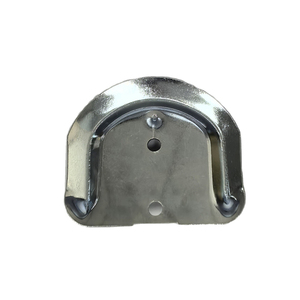 Truck Recessed Lashing Ring Flip-Up Foldable <b>Rope</b> Ring Bolt-On Plate Anchor D-Ring - Product Image 2