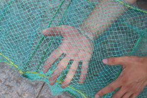 กับดักตาข่ายดักปลา HDPE Long Trap,ตาข่ายดักปลากุ้งกุ้งสดสำหรับตกปลา/ปู/ล็อบสเตอร์ - Product Image 5