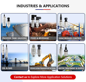 Holykell 4-20ma sensore pressione acqua aria olio piezerevisivo trasduttore pressione liquido trasduttore - Product Image 6