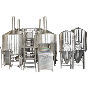 Beer Equipment 2000l Steam Jacketed Brew Kettle Stainless Steel Mash Tun For Sale