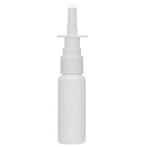 Botella vacía de plástico para pulverización Nasal, rociador con bomba, rociador de niebla para nariz, aplicador de lavado de agua salina, color blanco, 10ml, 20ML, 30ml - Product Image 3