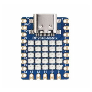 Module LED RGB matriciel 5x5 RP2040 pour Raspberry Pi Pico, montage sur carte PCB, carte éducative pour créateurs - Product Image 4