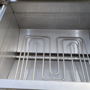 Tự động khoai tây chiên gas điện liên tục Snack thực phẩm Chuối khoai tây chiên gà chiên máy thương mại CE 500L 1 Bộ - Product Image 6