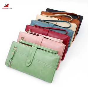 RTS Bulk Mixed Order Vintage Handheld Small <b>Wallet</b> with Zipper <b>Long</b> Geometric Pattern PVC Lining for Cash and Fragrances - Product Image 2