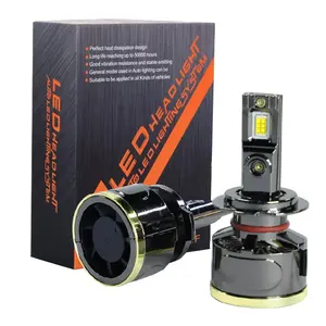 Wholesale V8 high power 130w H4 H7 H11 LED replacement headlights 16000lm IP68 apply to truck accessoriesot