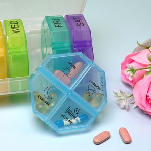 Organizador de Pastillas Semanal en Oferta, Estuche para Medicamentos de 7 Días, 3 Tomas Diarias - Product Image 3