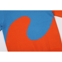 Pull à capuche avec col rond et manches longues tricoté avec logo personnalisé OEM et ODM pour hommes Tricots d'hiver en jacquar Pull cardigan à capuche pour hommes
