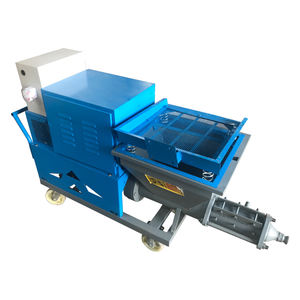 <span class=keywords><strong>Machine</strong></span> automatique de pulvérisation de mortier de ciment projeté 7.5kw <span class=keywords><strong>Machine</strong></span> de pulvérisation de mortier ciment plâtre diesel - Product Image 4