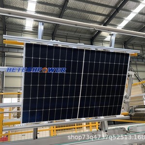 แผงโซลาร์เซลล์ HETECHPOWER โมโนคริสตัลไลน์ 430W TOPCON ขนาด 182 มม. x 182 มม. โมดูลไฟฟ้าโซลาร์เซลล์ประสิทธิภาพสูง - Product Image 1