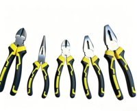 Elehand OEM – Ensemble de 3 pinces de 6 pouces pour l'entretien domestique – Kit d'outils à main comprenant des pinces coupantes, des pinces universelles et des pinces à bec long