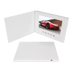 chinese homemade video card sexy 7 inch Hardcover Digital LCD HD Screen Video Booklet Brochure Card for Advertisement Business