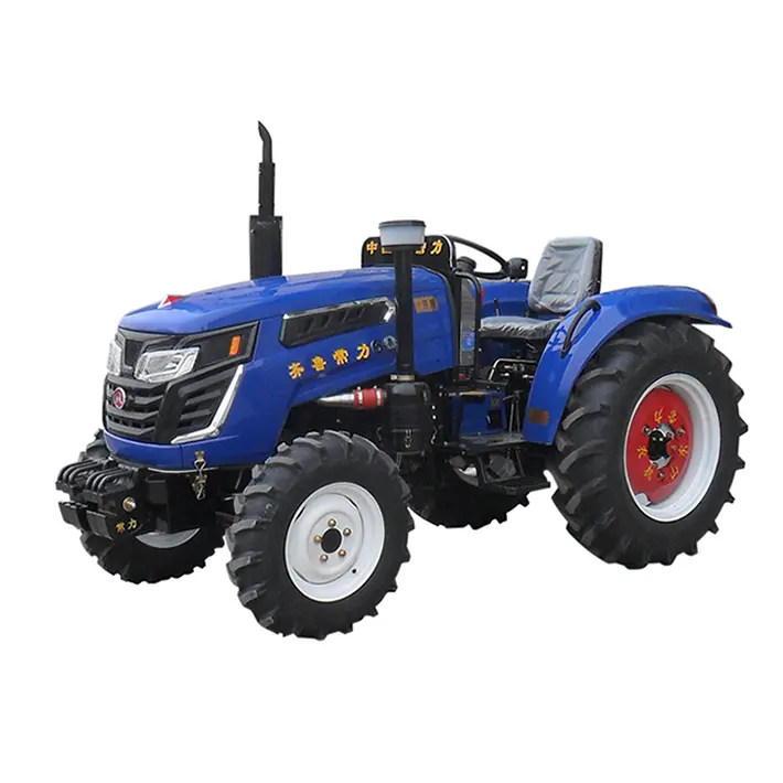 60 hp 4x4 agriculture small tractor with full implements