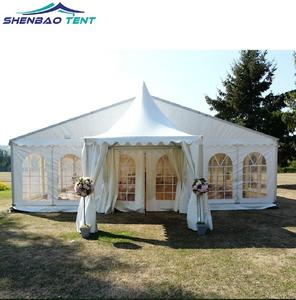 Tentes Pagode de 5 m résistantes au feu pour mariages avec fenêtre transparente - Product Image 2