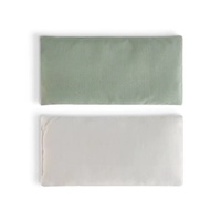 Masque oculaire chauffant lesté en velours avec graines de lin et lavande, compresse chaude, masque de sommeil, logo personnalisé