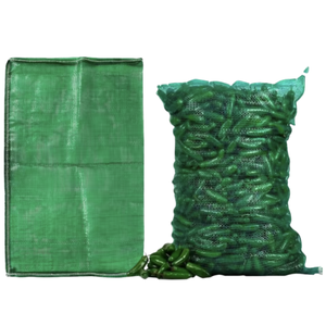 Sac en filet vert pour oignons, pommes <span class=keywords><strong>de</strong></span> terre et ail, 25lb, 30lb, 50lb - Product Image 3