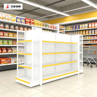 Étagères de gondole pour supermarché, système d'affichage, accessoires de magasin d'alimentation, compatibles, durables, étagères Tegometal, fourniture d'usine
