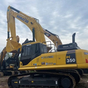 Excavatrice sur chenilles hydraulique Komatsu PC350 de 35 tonnes, excavatrices d'occasion à bas prix, produit d'origine - Product Image 1