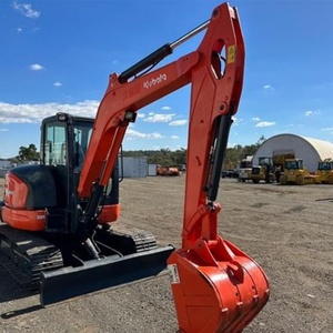 Mini-excavatrice hydraulique sur chenilles KX165-5 de 6 tonnes en excellent état avec moteur, pompe et moteur d'origine Japon 2022 - Product Image 2