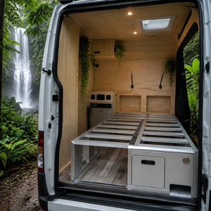 <span class=keywords><strong>Kit</strong></span> de conversion de camping-car en aluminium avec lit et système d'<span class=keywords><strong>aménagement</strong></span> intérieur modulaire - Product Image 1