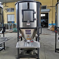 Mélangeur vertical multifonctionnel pour particules de 500 kg, en acier inoxydable, pour le mélange de poudres plastiques
