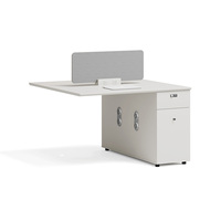 Bureau de travail en bois pour quatre personnes, directement de l'usine, mobilier de bureau moderne pour la maison, montage facile, extensible pour plusieurs personnes