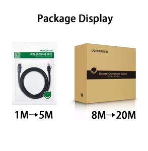 Para Cat8 40Gbps RJ45 <span class=keywords><strong>Ethernet</strong></span> <span class=keywords><strong>Cable</strong></span>-Conductor de cobre sólido para <span class=keywords><strong>PS4</strong></span> Laptop PC & Router - Product Image 6