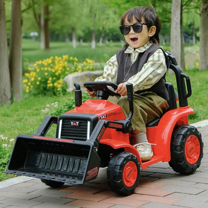 Nouveaux modèles à prix bas, excavatrice électrique pour enfants 2,4 G RC, ensemble de jouets de construction à piles, benne, remorque pour filles - Product Image 6