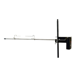Brocheta de Acero Inoxidable <span class=keywords><strong>para</strong></span> Barbacoa de Carbón de 1000 mm, 8 kg, Portátil, Antiadherente, Resistente, <span class=keywords><strong>para</strong></span> Asar al Aire Libre - Product Image 1