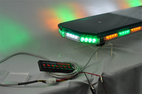 Barra de Luces LED Estroboscópicas Verdes de Seguridad para Camiones de Ambulancia TBD07526-22a