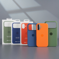 Coque JOYPORODO S080 en Silicone Liquide pour iPhone 17 Pro Max Air avec Magnétique et Animation
