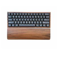 Clavier mécanique OEM ODM 60 en bois de noyer à effet Hall avec repose-poignets, déclenchement rapide, échangeable à chaud, taux de polling 8000 Hz, magnétique