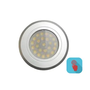 LED Interior Lighting Touch Dimming Puck Light 12V 24V RV Cabin Campervan Leisure Light