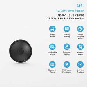 Traceur <span class=keywords><strong>GPS</strong></span> Portable 4G LTE GSM Beidou en Plastique pour Véhicules, Biens, Personnel et Chiens avec Application PC Android iOS - Vente en Gros Usine - Product Image 3