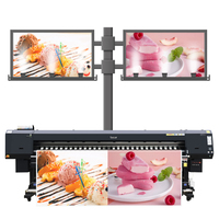 Impresora Trazadora de Lona SAV de Gran Formato de 3.2m (10 pies) con 2 Cabezales XP600/i3200