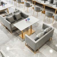 Meubles commerciaux, chaises empilables et tables de salle à manger, adaptés aux restaurants, cafés, ensembles de canapés et chaises.