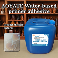 Adhésif d'apprêt à base d'eau OEM 25KG adhésif en cuir imperméable pour chaussures sacs apprêt flexible à séchage rapide