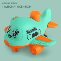 Jouets pour enfants, avion de dessin animé, vaisseau spatial, voiture à inertie, véhicule en plastique, camion, jouet à friction, voitures en plastique
