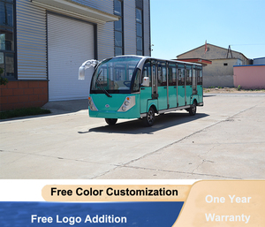 Asiento cerrado para 12 pasajeros, carrito de golf eléctrico de 14 plazas - Product Image 3